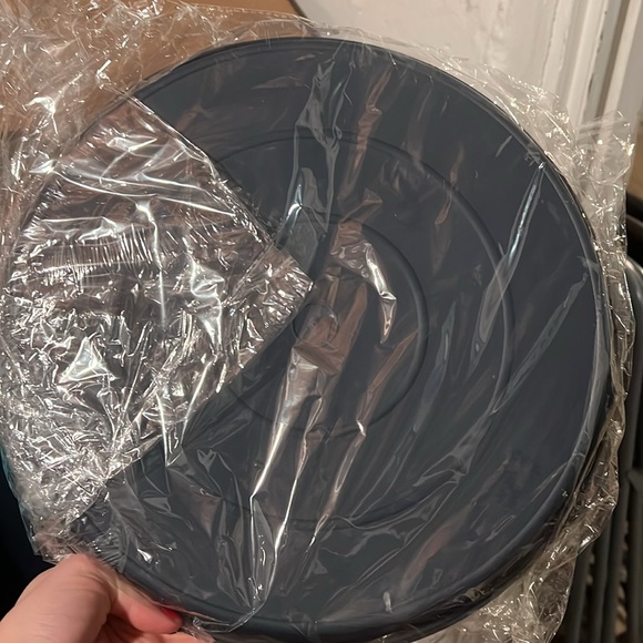 Bleuhome 14 inch Plant Saucer Blue, Heavy Duty Plant Saucer 14 inch - Picture 7 of 7